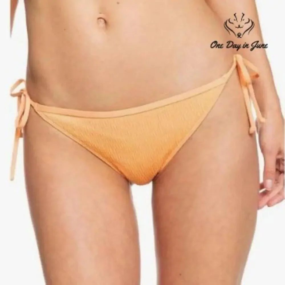 Roxy Darling Wave Mini Tie Side Bikini Bottom Size M